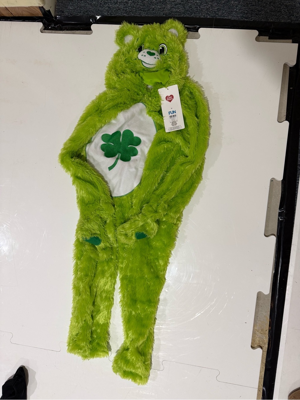 Care Bears Green Shamrock Plush Bear Costume for Kids